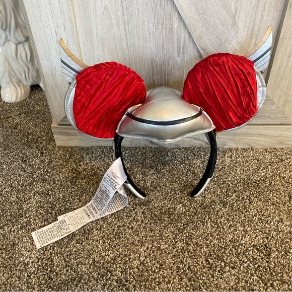 Disney Parks MARVEL MIGHTY Thor Valkyrie Ears Headband Love & Thunder - Picture 5 of 8